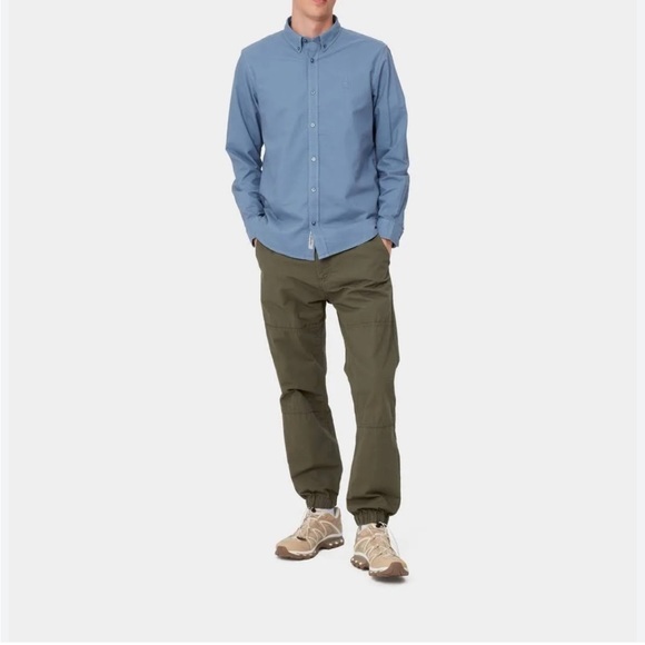 Carhartt WIP Work In Progress Marshall Jogger, Men’s Small Camo Green - Picture 1 of 11